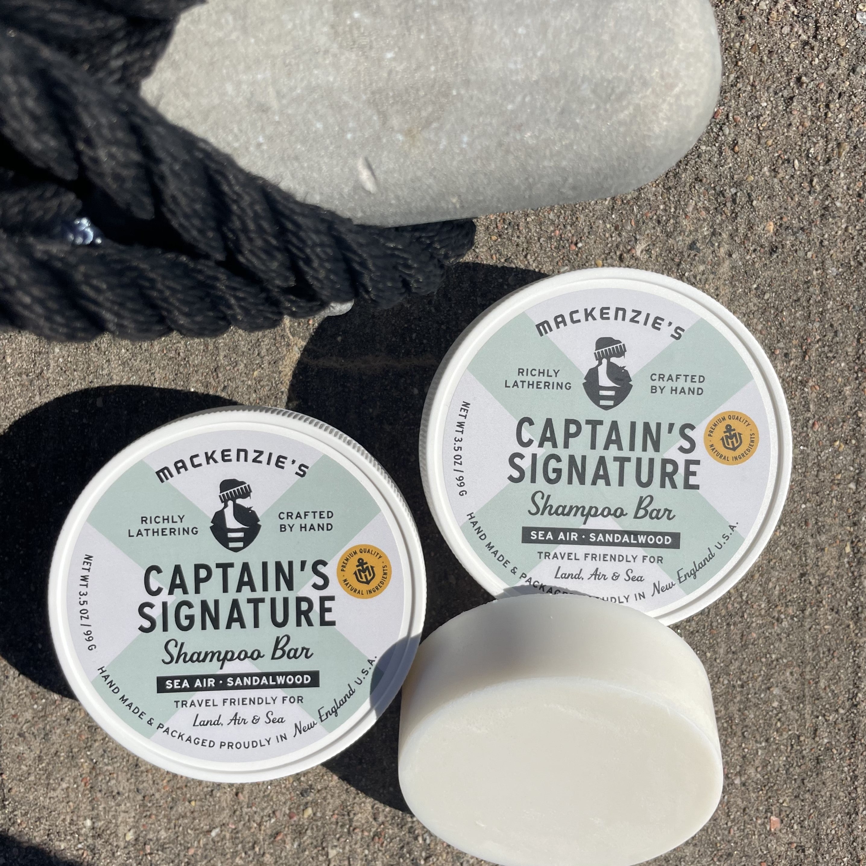 Captain's Signature Shampoo Bar 3.5 OZ